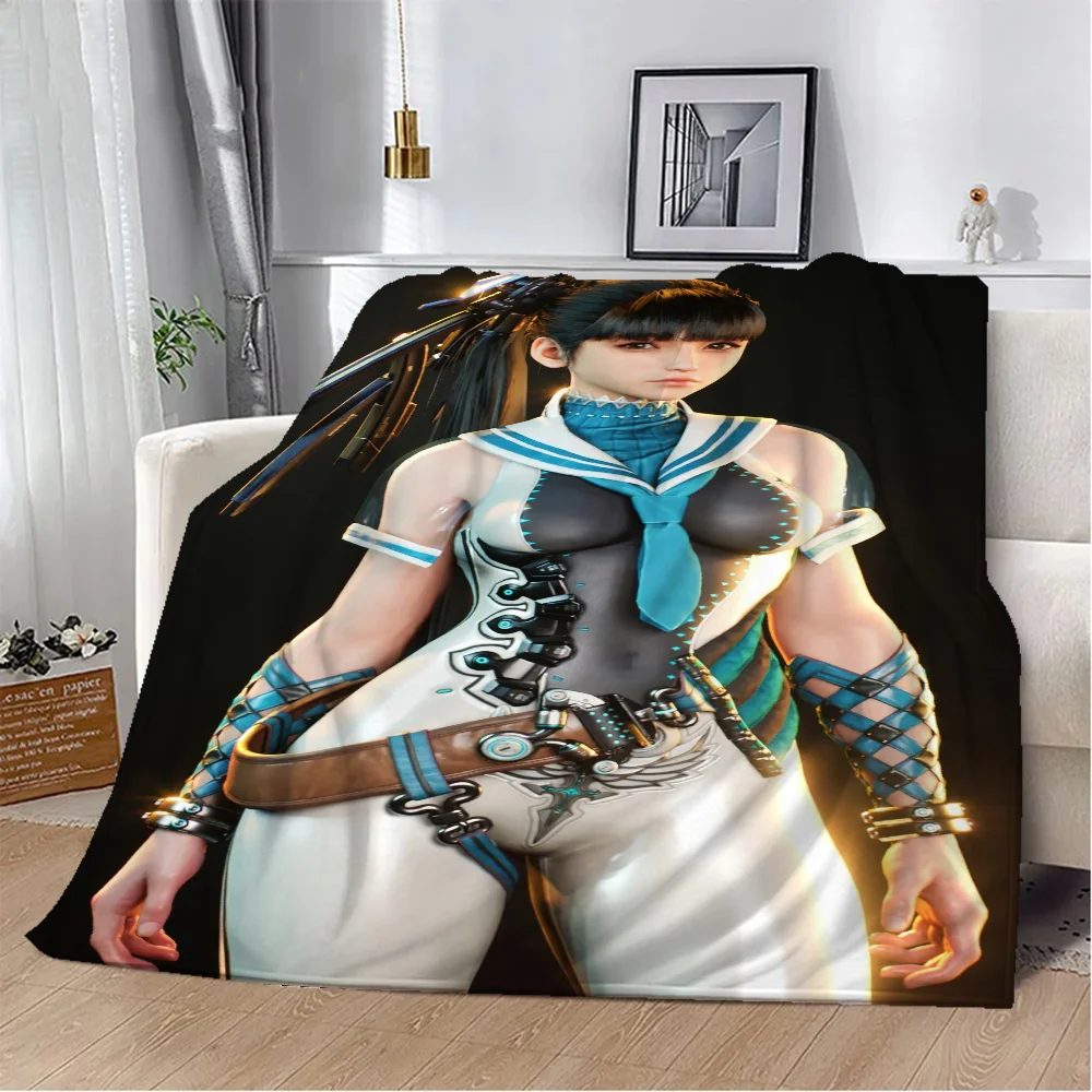 Hairy Blankets for Bed Blanket 150cm X 200cm S-Stellar Blade Home Interior Luxury Bedding Knitted Plaid Beach Towel Throw Knee & 2