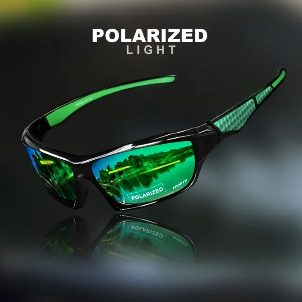 Cycling Sunglasses Cycling Glasses Sun Glasses Lens Sunglasses Bicycle Glasses Sports Glasses Sport Sunglasses Sports Goggles UV400 Polarized Cycling Sunglass HD Lens Sunglasses UV Resistant Cycling Glass Windproof Lightweight Outdoor Sport Goggle