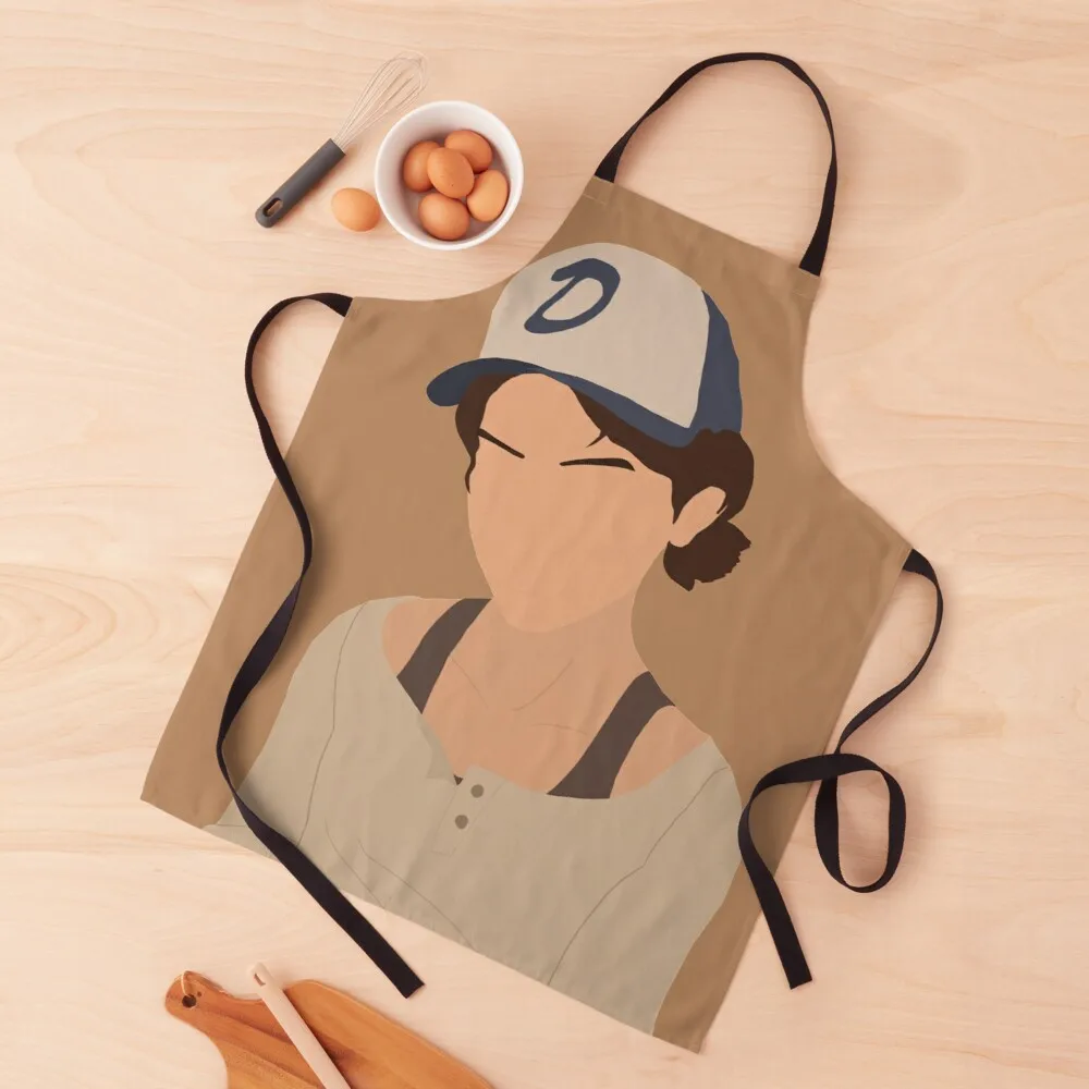 The Walking Dead A New Frontier Clementine Apron chef kitchen apron