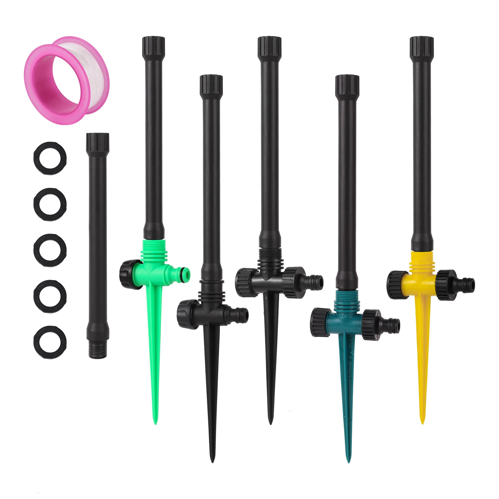 

Multifunctional 1/2 "Thread Extension Rod Home Garden Pipe Extension Watering Joint Adapter High Quality Plastic Watering Kit