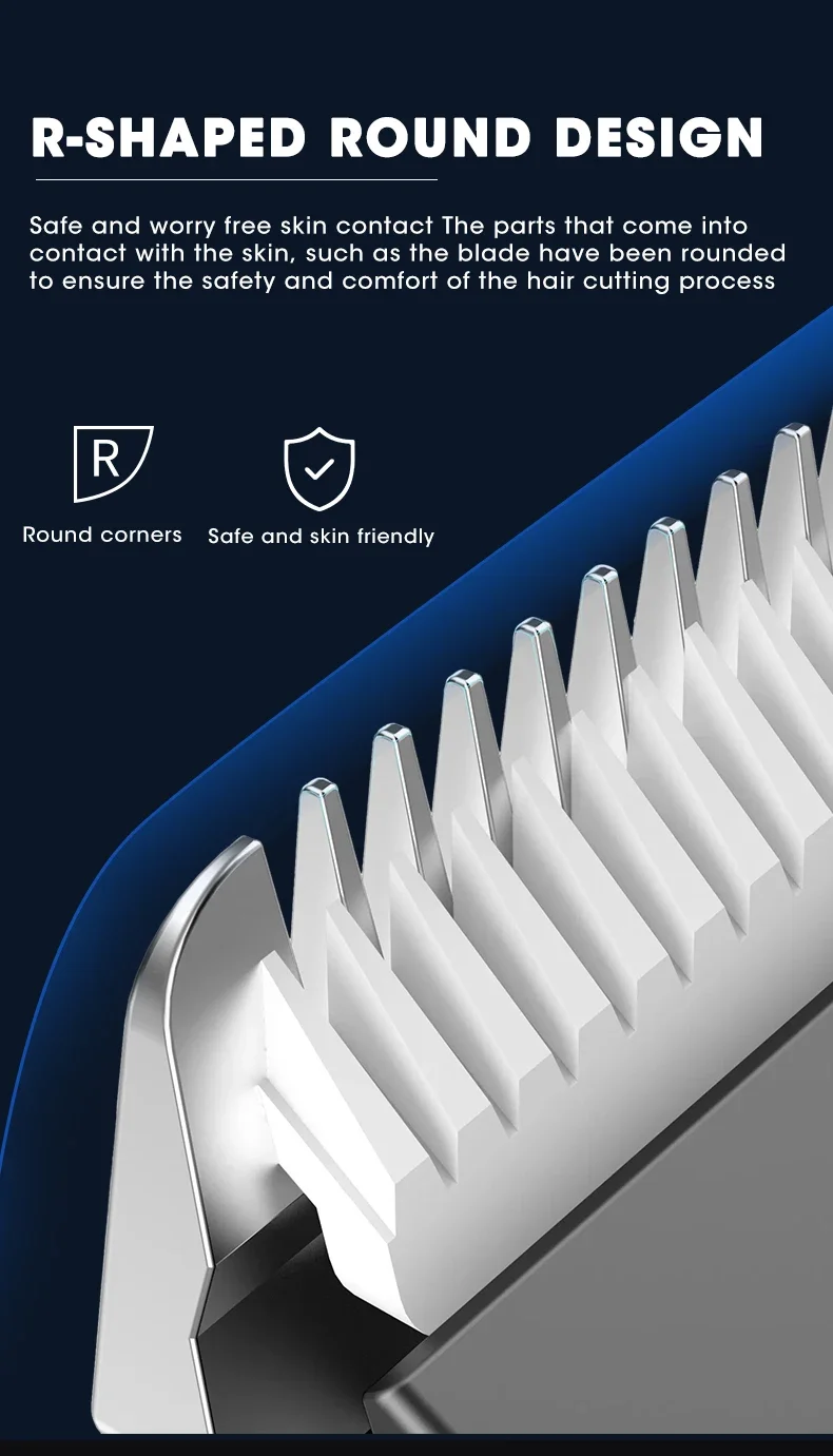 Description Picture 6 of item2023NEW Hair Clipper ! Resuxi HC-268B 5 in 1 Multifunctional Razor Set for Men, , Electric Razor, Eyebrow and Nose Hair Trimmer