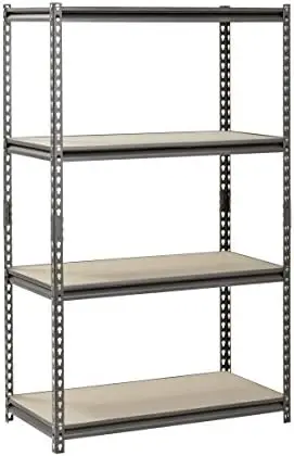 

UR361860PB4P-SV Silver Vein Steel Storage , 4 Adjustable Shelves, 3200 lb. Capacity, 60" Height x 36" Width x 18" De Spring load