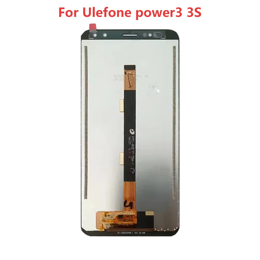 

Power3 LCD Screen For Ulefone Power 3 3S LCD Display Touch Screen Digitizer Assembly Replacement Parts 100% Tested