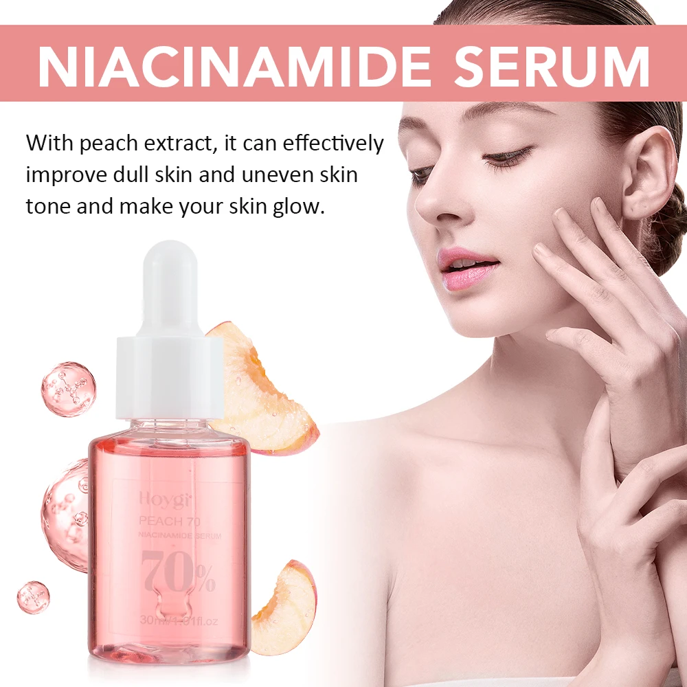 Niacinamide Serum Removal Melanin Fade Melasma Dark Spots Corrector Shrink Pores Brightening Moisturizing Face Serum Skin Care 5