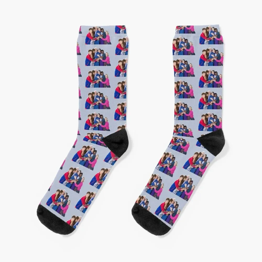 

the good place cast Socks luxe winter gifts hiking with print Socks Men's Women's