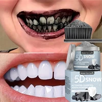 Poudre blanchissante pour les dents au charbon de bambou - Blanchiment naturel pour hommes et femmes, nettoyage en profondeur, haleine fraîche, dentifrice quotidien 1