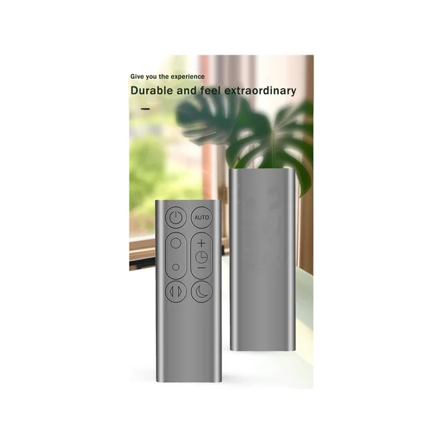A14G-Replacement Remote Control Suitable for DP01 DP03 TP02 TP03 Air Purifier Leafless Fan Remote Control Grey 5