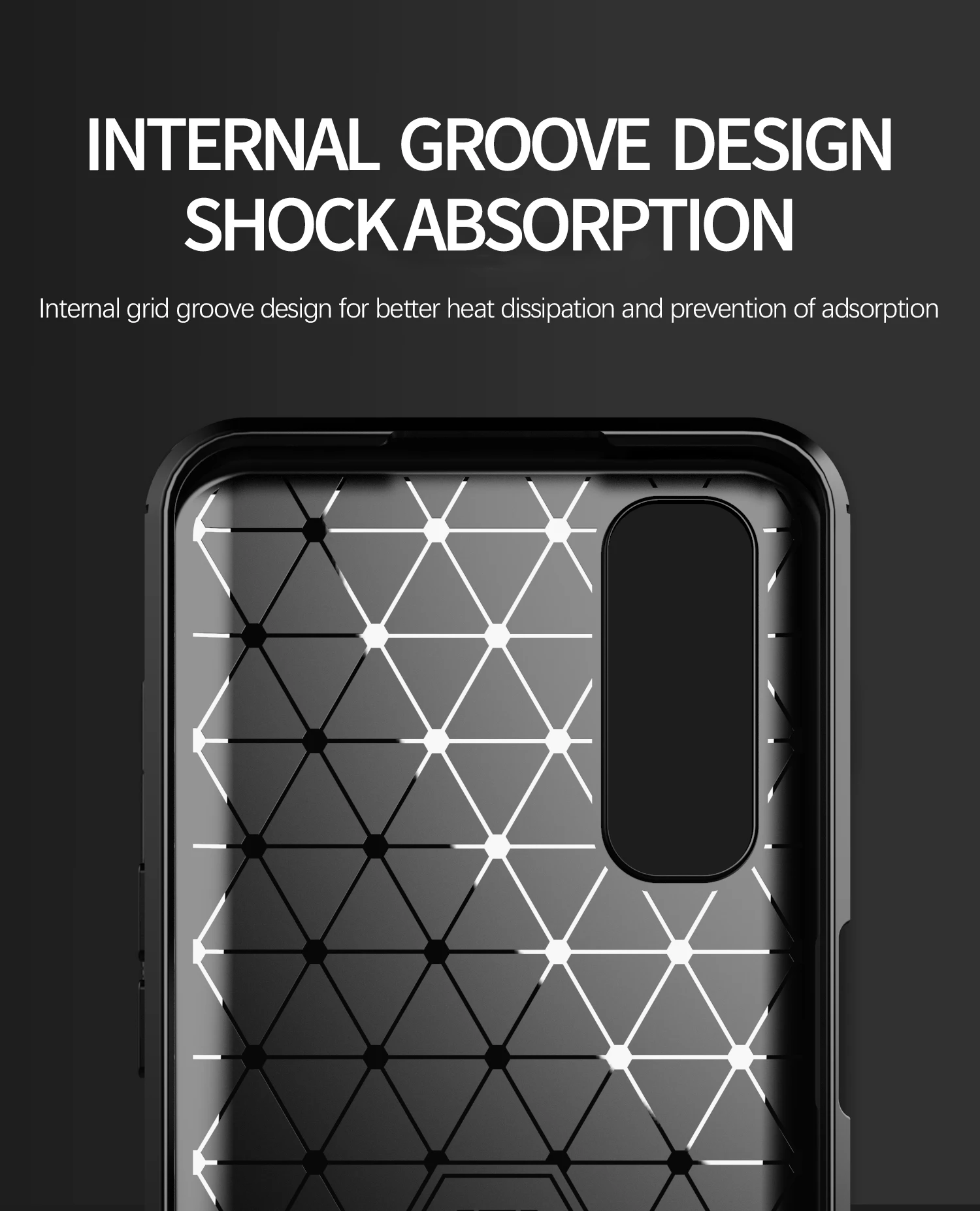 Shockproof Silicone Half-Wrapped Back Cover