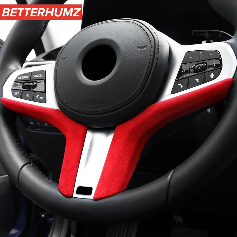 Alcantara Wrap für BMW G20 G28 Serie 3 Auto Mittel konsole