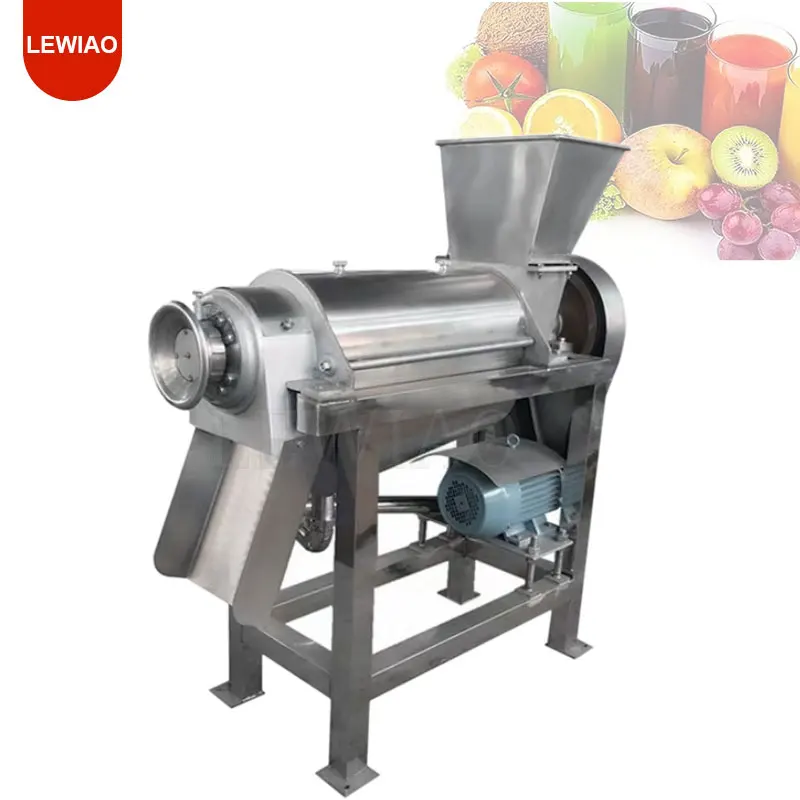 

Screw Press Pomegranate Ginger Cashew Multi Fruit Juicer Extractor Apple Lemons Juice Industrial Machine