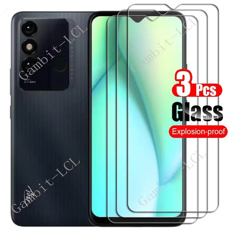 1-3 Pezzi Di Vetro Temperato Per Itel Vision 3 Plus Pellicola Protettiva Su Vision3Plus Vision3 3 Plus Cover Protettiva Per Schermo
