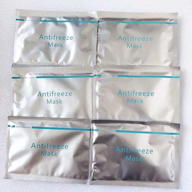 10PCS Anti Freeze Membrane Cavitation Freeze Fat Cryo Cooling Weight Loss Therapy Cryolipolysis Pads Antifreeze Cooling Gel Film body slimming machine