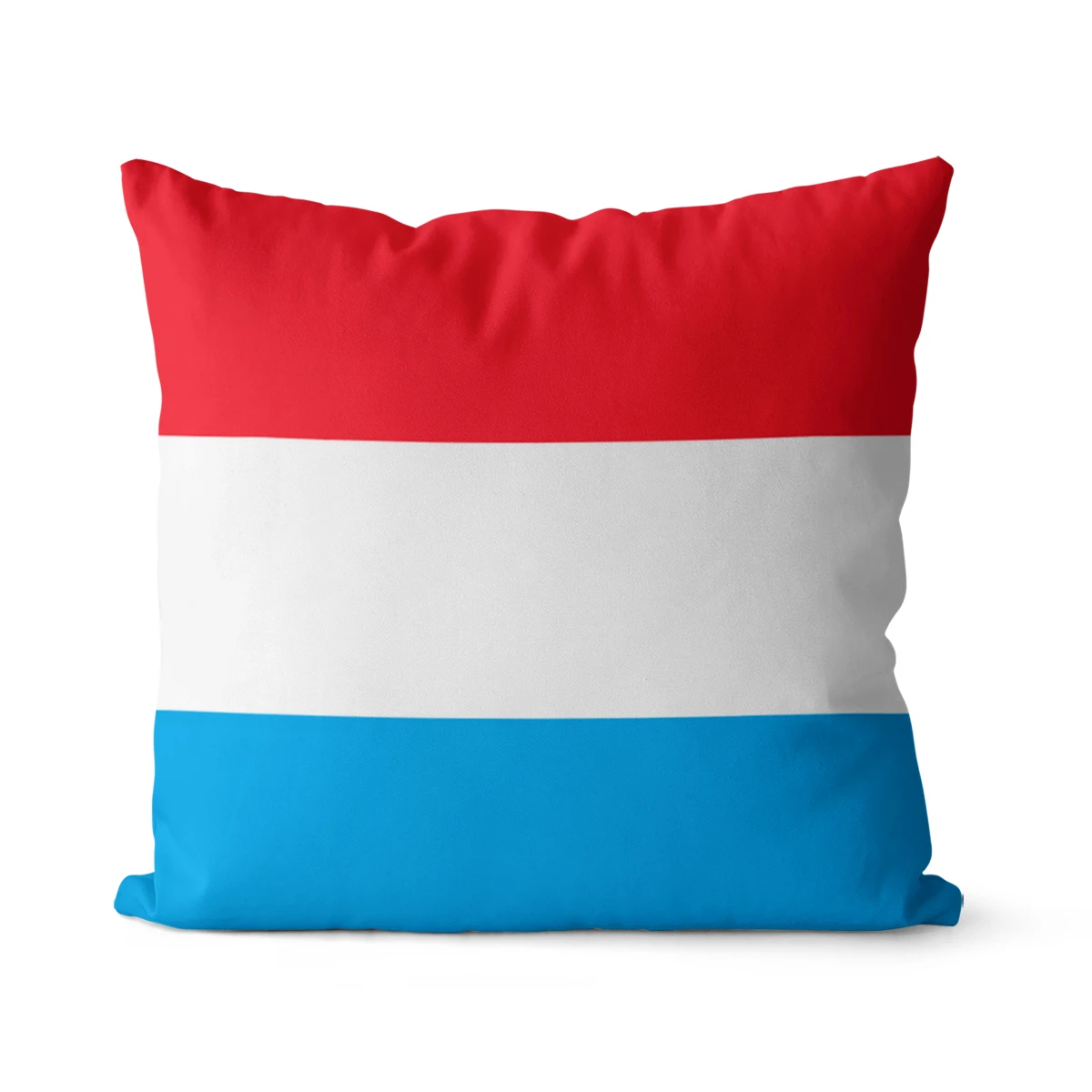 

WUZIDREAM Home Decor Cushion Cover Luxemburgo Flag Pillow Cover Decoration Pillow Case Decorative Throw Pillow Cover