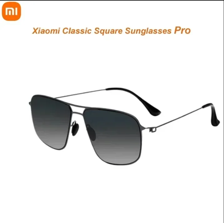 Anti Blue Glasses Xiaomi Mijia Aviator Sunglasses Pro/ Square Pro Block UV anti-glare Stainless steel ultra-thin frame