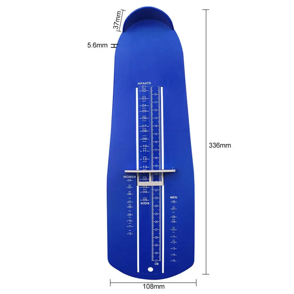 Foot Length Measuring Ruler Sturdy Clear Marking Easy To Carry Fine Workmanship Very Practical Tools Shoe Size Meter Convenient