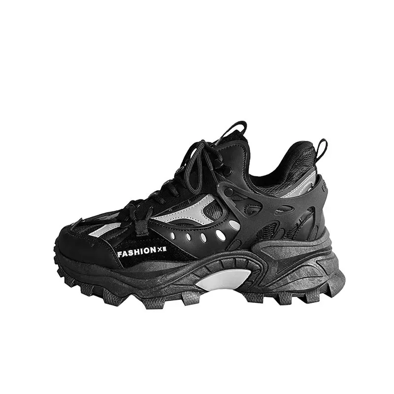 Men Sneakers Designer Brand Platform Casual Shoes Man 2024 Height Increase Chunky Skateboard Footwear Tenis Masculino Zapatillas