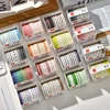 10Pcs Rainbow Washi Tapes Scrapbooking Supplies Slim Washi Tape Diary Decoration Journal Stationery Supplies Basic Masking Tape 2