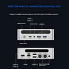 Genmachin AMD 7940HS ES MINI PC Windows 11 Ryzen LPDDR5 32GB 6400Mhz RAM WIFI6 BT5.2  Pc Game Diy Gaming Computer Ordenador 4