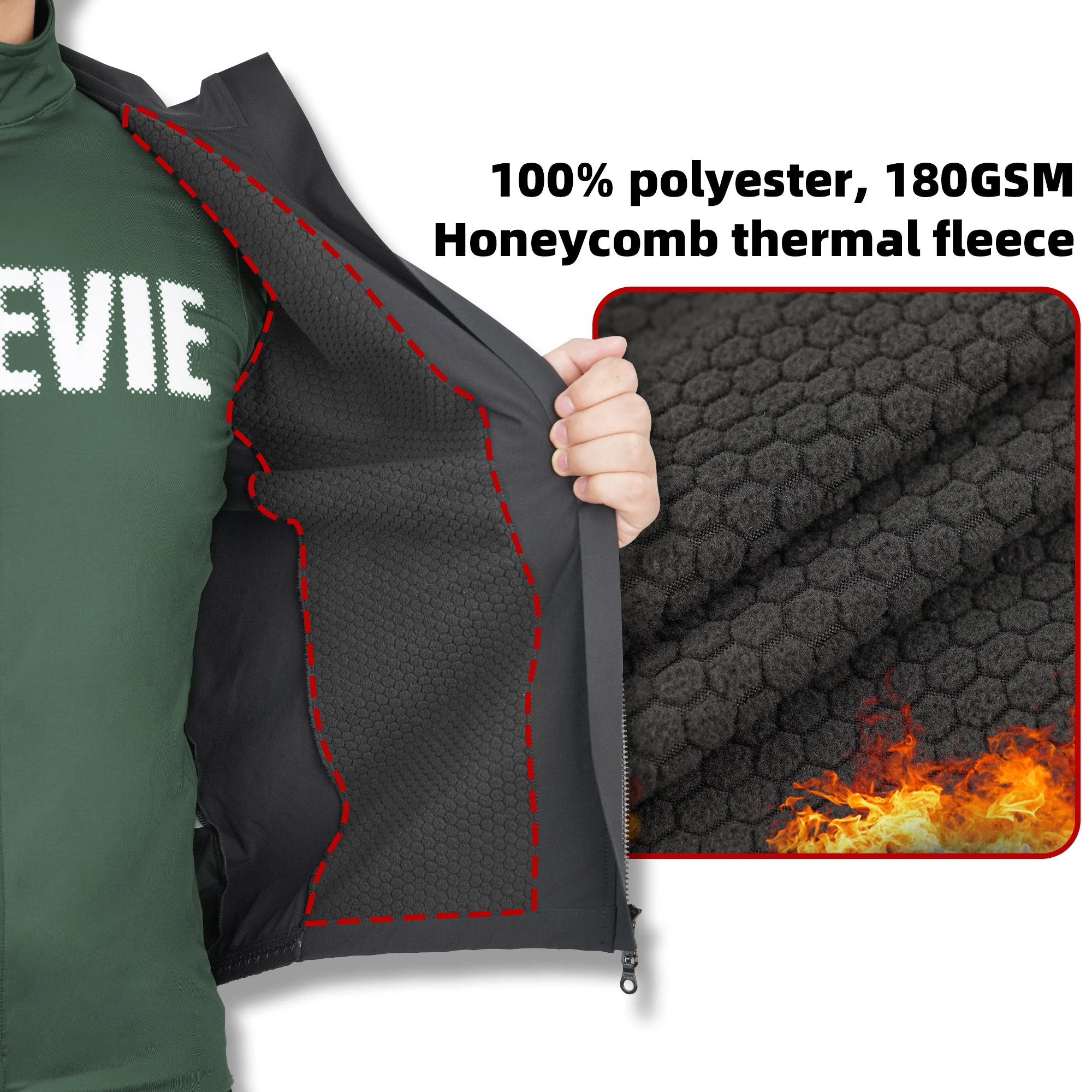 DAREVIE Cycling Vest Thermal Winter Windproof 2 Way Zippers Waterproof Cycling Windbreaker Back Zipper Pockets Men Women Rainbow 4