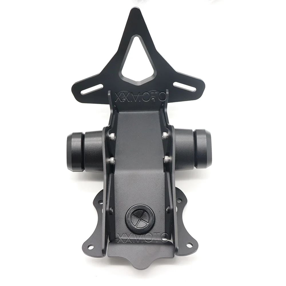 Yamaha MT09 MT 09 MT-09 SP 2021 2022 2023 오토바이 라이센스 플레이트 홀더 후면 짧은 심압대 프레임 브래킷