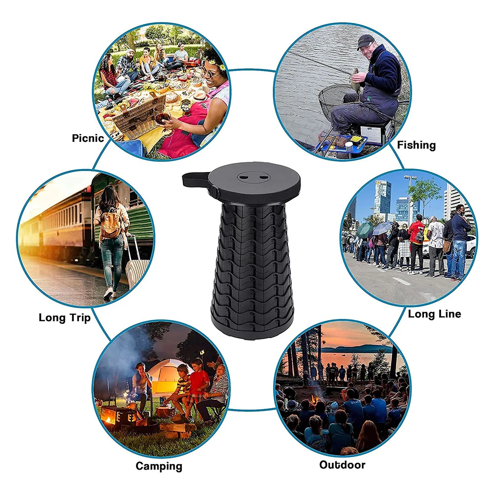 Compact Foldable Camping Chair Outdoor Fishing Chair
