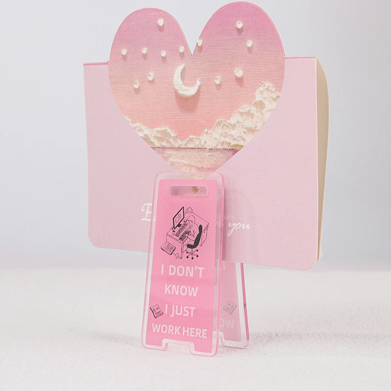 Akrilik Masa Tabelası "sadece Burada Çalış" - İş Arkadaşları İçin Esprili Ofis Dekoru Unisex Hediye Çok Yönlü Oda Dekoru