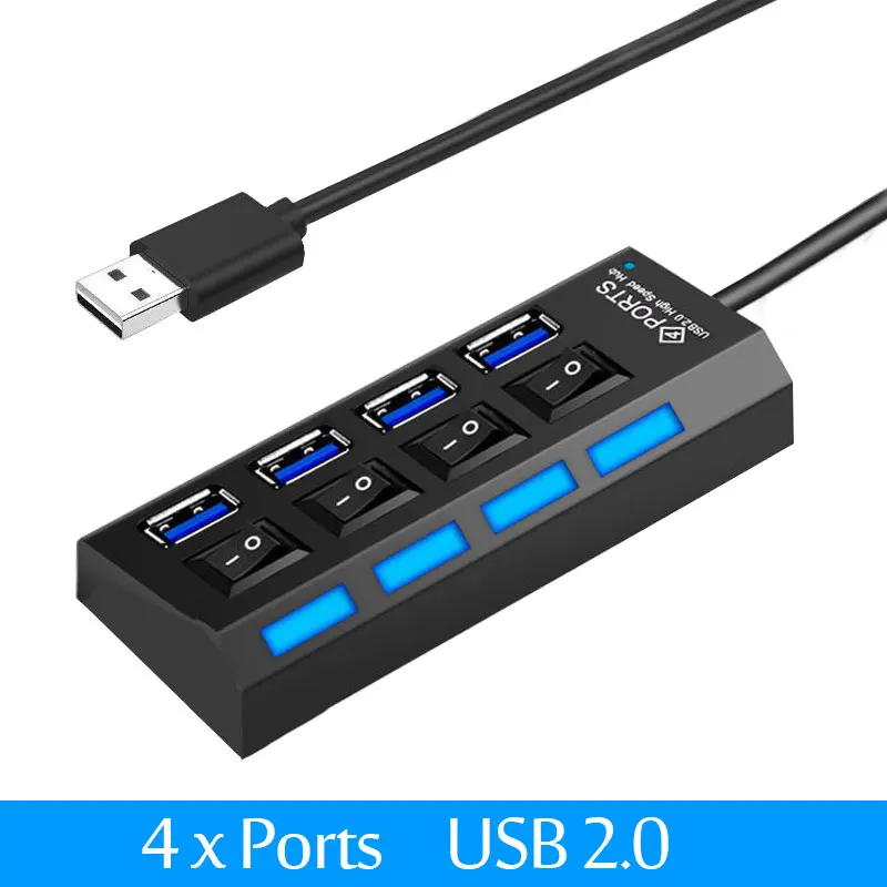 USB 2.0 4 Ports