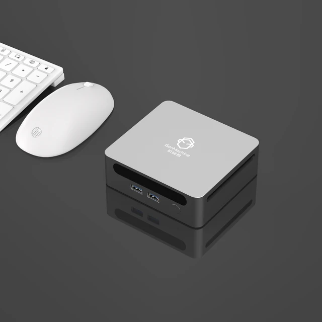 GenMachine Mini PC AMD Ryzen3 5300U Win10/11Pro R3 5300U RAM 64G SSD 2 to double canal ordinateur de jeu de bureau pc gamer bricolage cadeau 5