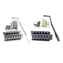 

6 Strings Guitar Bridge Saddle Tailpiece for Electric Guitar Tremolo Bridge Set dropshipping