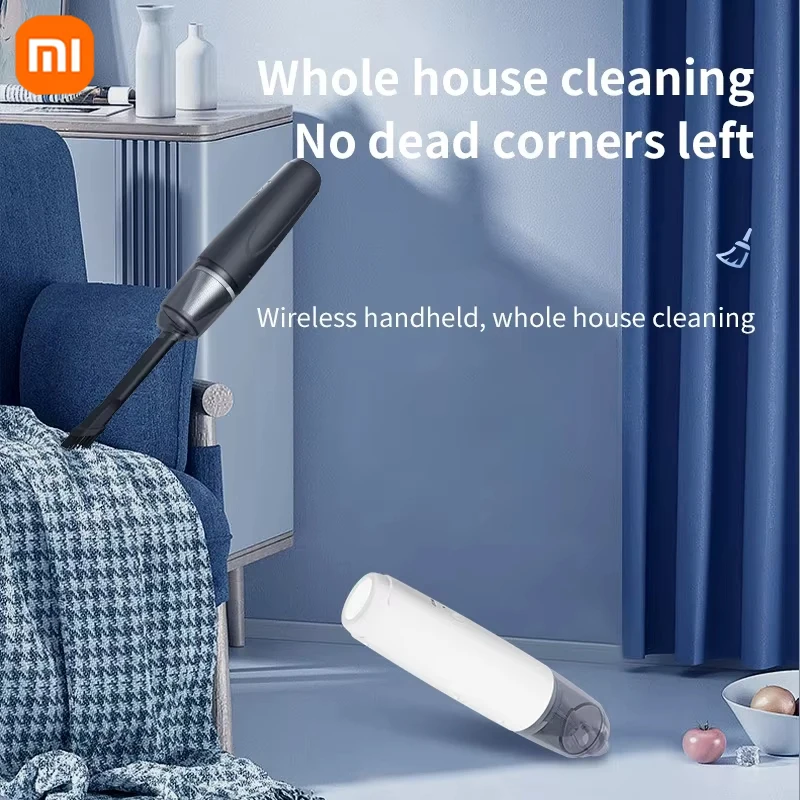 Xiaomi Car Vacuum Cleaner Metal Filter Charging High Power Wireless Portable High Suction Dust Mini Car-use Vacuum Cleaner