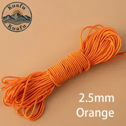 Vibrant Elastic Cord for DIY Crafts and Sewing (Orange)