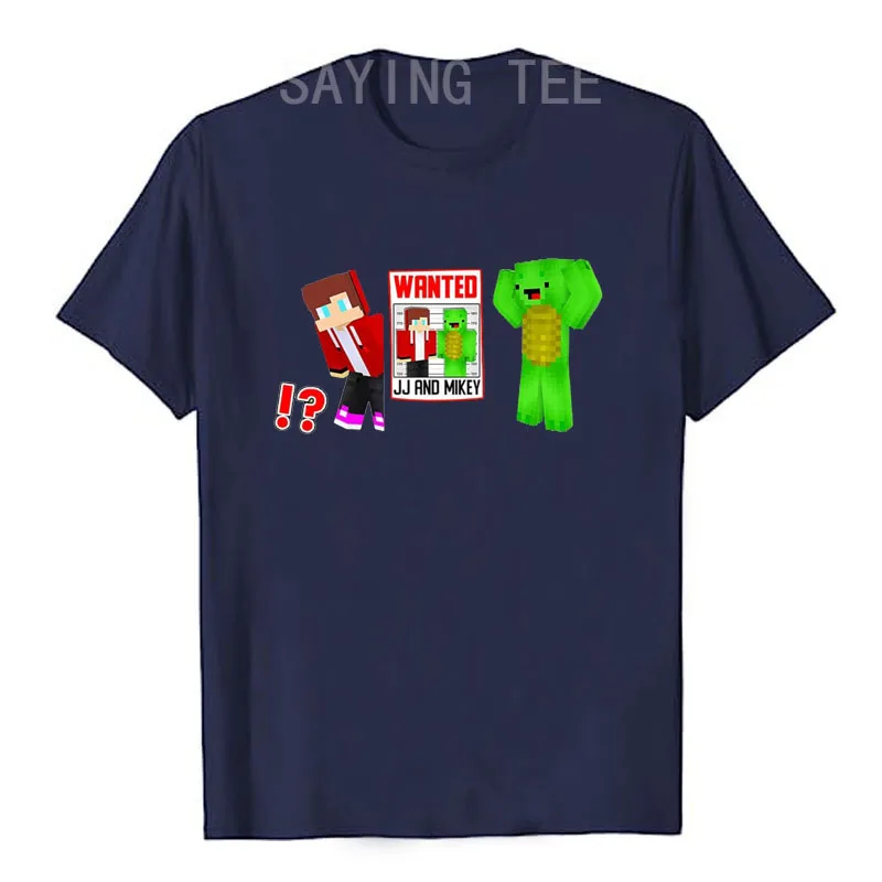 JJ and Mikey Wanted!? Premium T-Shirt Humor Funny Video Gamer Graphic Outfit Boys Fashion Saying Tee Novelty Gift gaming clothes Sd32151142a28496f9caf0faad74d01a34