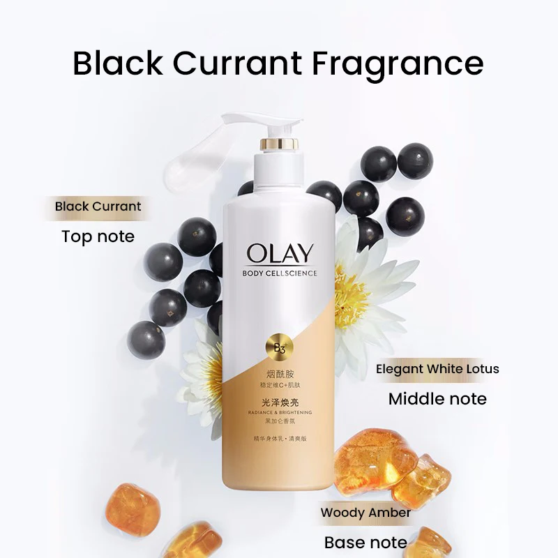 

250ML Olay Body Cellscience Body Lotion Whitening Smooth Fine Wrinkle Moisturizing Nourish Brightness Skin Body Cream