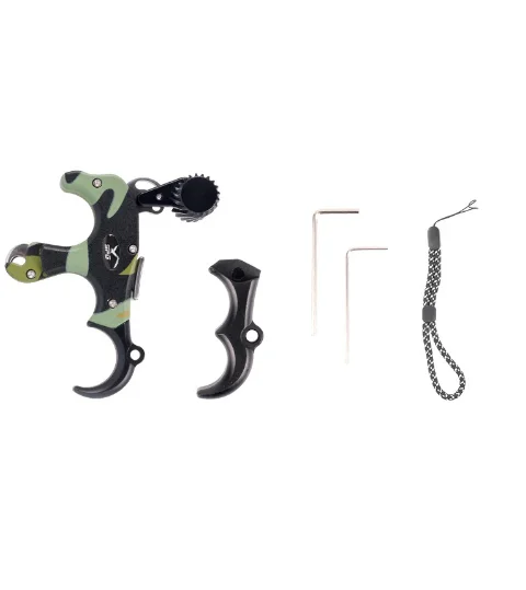 Compound Bow Release, 3/4Finger Grip Thumb Caliper