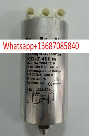 

Морская натриевая лампа высокого давления, металлическая галогенная лампа, электронный триггер CD-Z400M 220-240 В/5A 400 Вт/1000 Вт