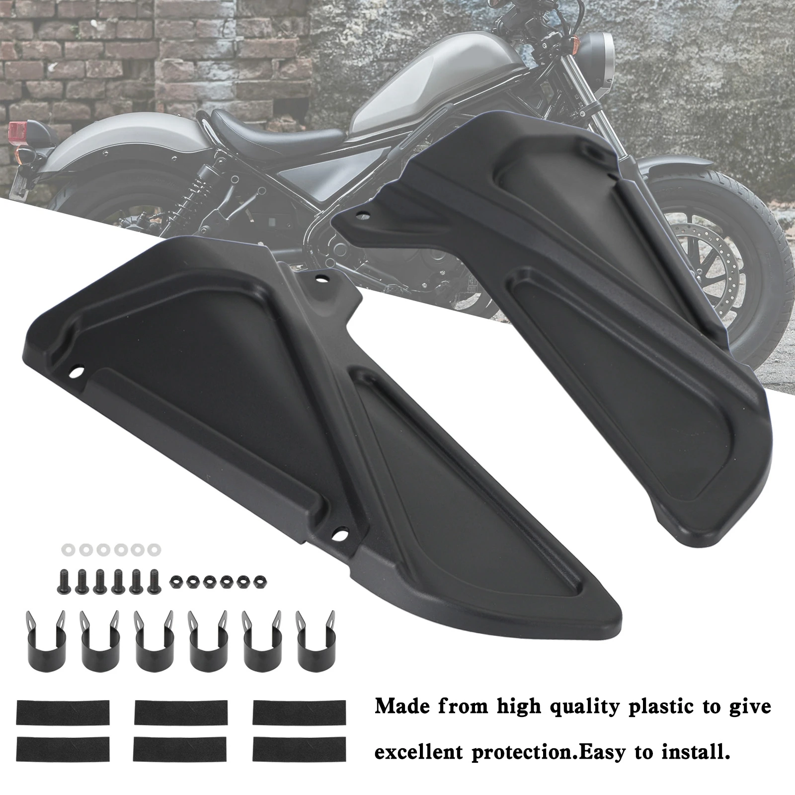 

Artudatech крышка двигателя боковая рамка обтекатель чехол для HONDA REBEL CMX 300/500 2017-2022 детали двигателя