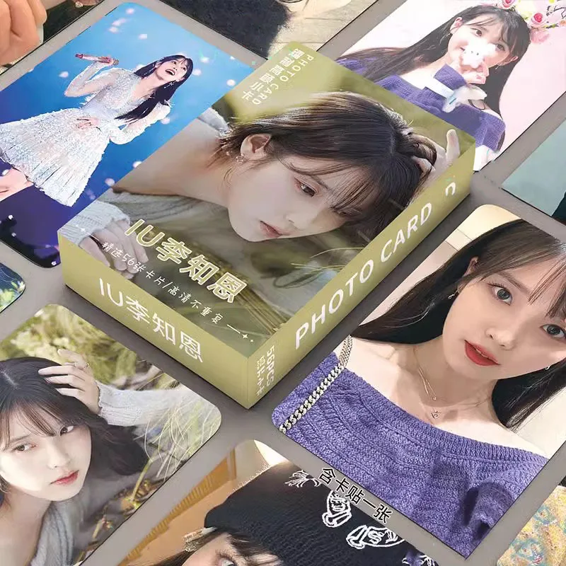 

Новинка, альбом МЕ ли дзи Эн, альбом KPOP, ломо-карточка, коллекция подарков для девочек, открытка, красивая голографическая фотокарточка, печать, маленькая карточка, 55 шт./набор