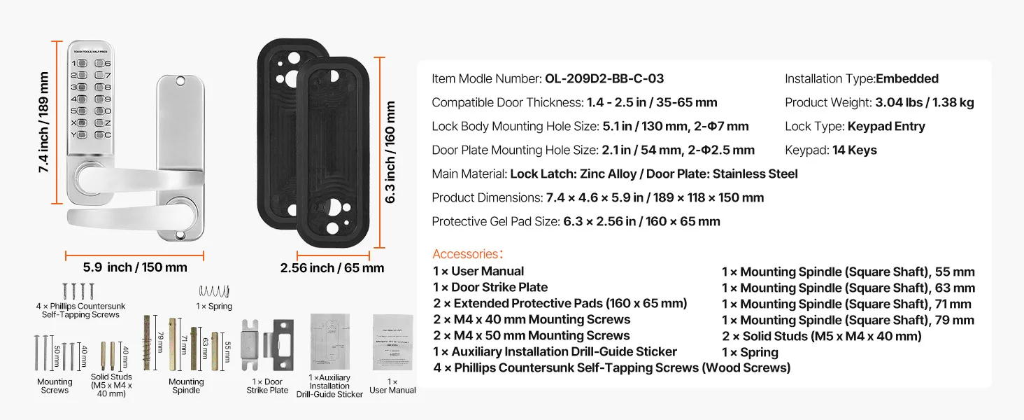 Lock packaging
