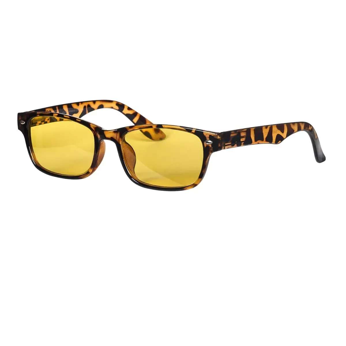 Orange Lens Blue Light Filtering Glasses for Improved Sleep with Durable Plastic Frames