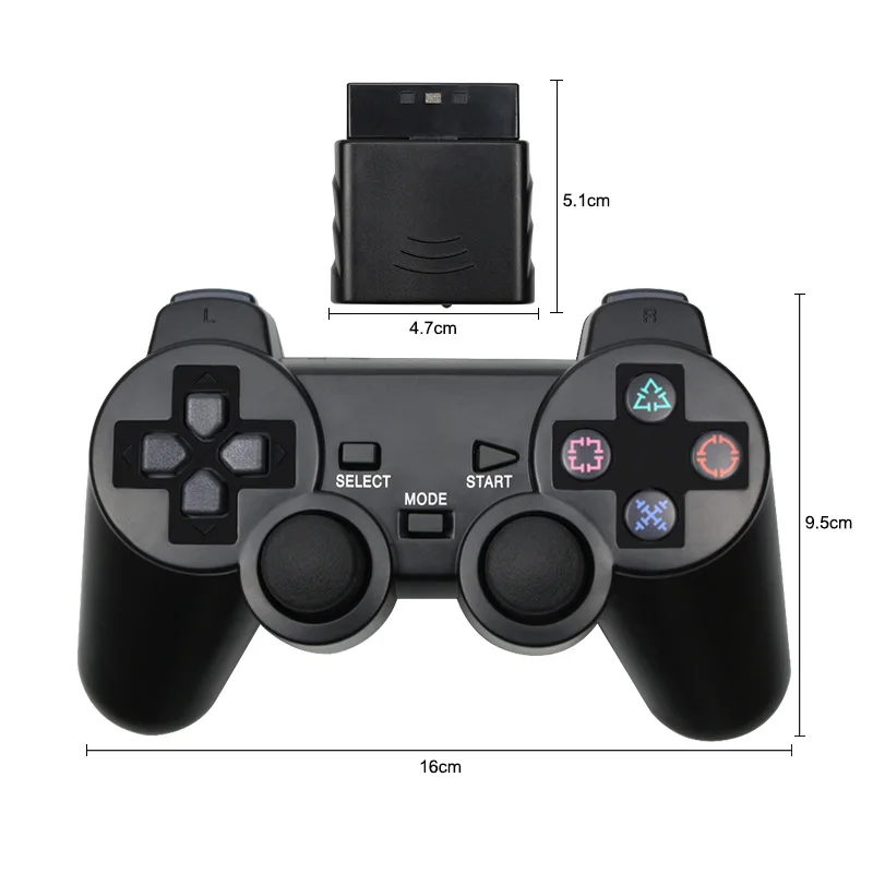 cltgxdd1 set FOR PS2 host wireless game controller 2.4G dual
