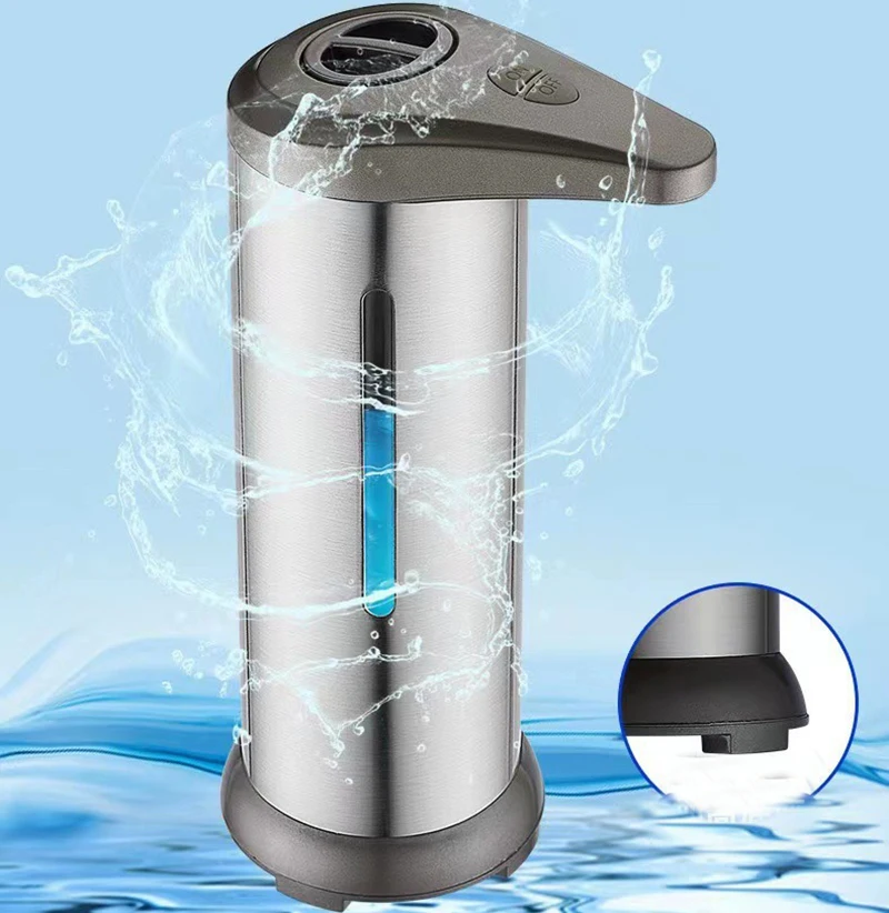 Automatic Liquid Soap Dispenser Touchless Sensor Bathroom Smart Foam Machine 280ml Infrared Liquid Soap Dispenser Pump Container 3
