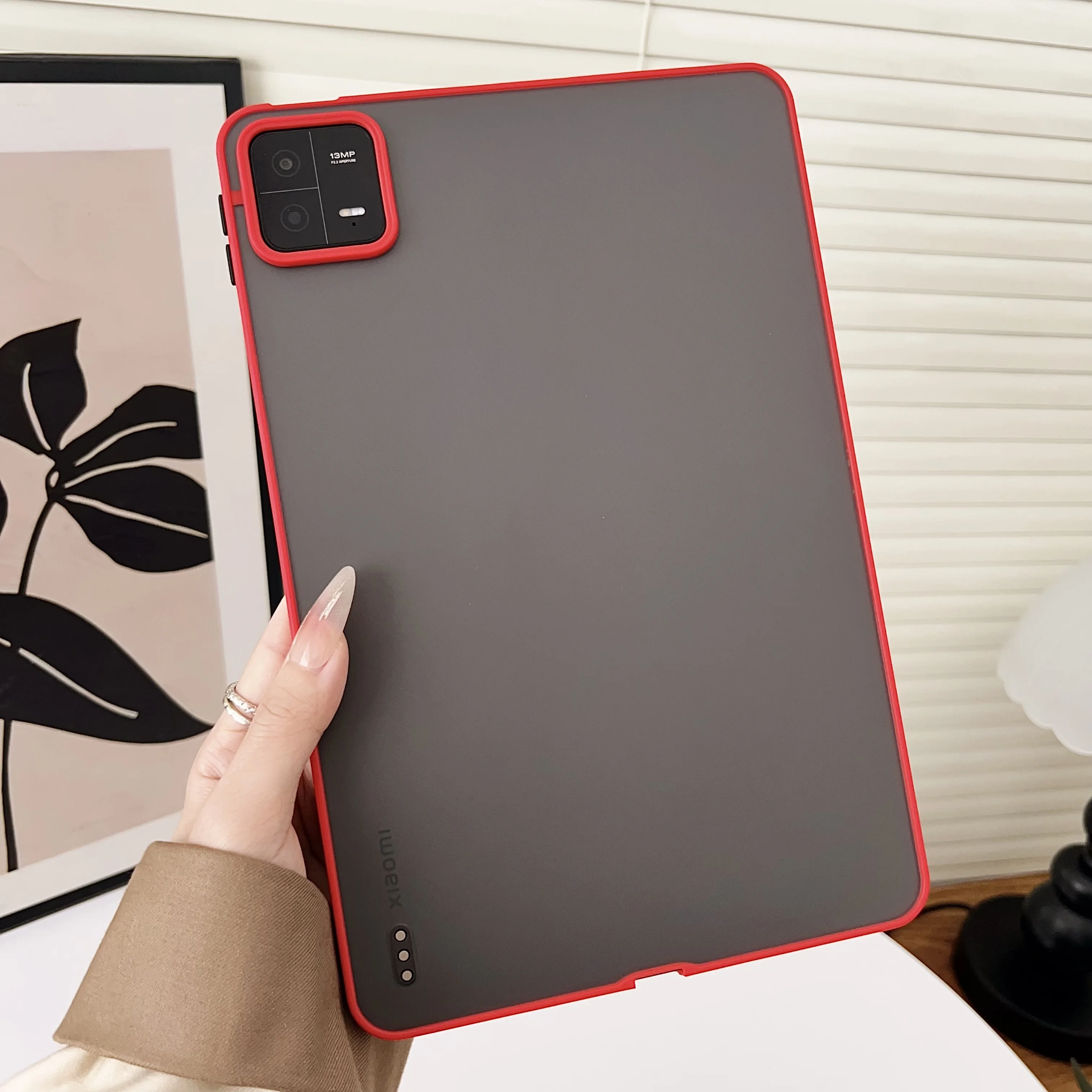 Versatile Frosted Hard Tablet Case with PC+TPU Cover
