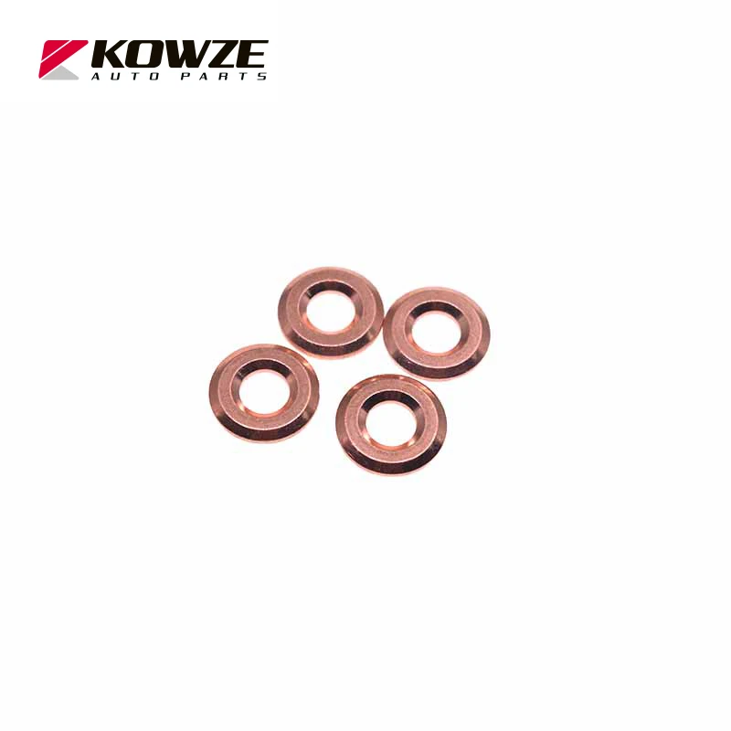 4 Pcs Fuel Injector Nozzle Gasket Seal For Mitsubishi L200 Triton