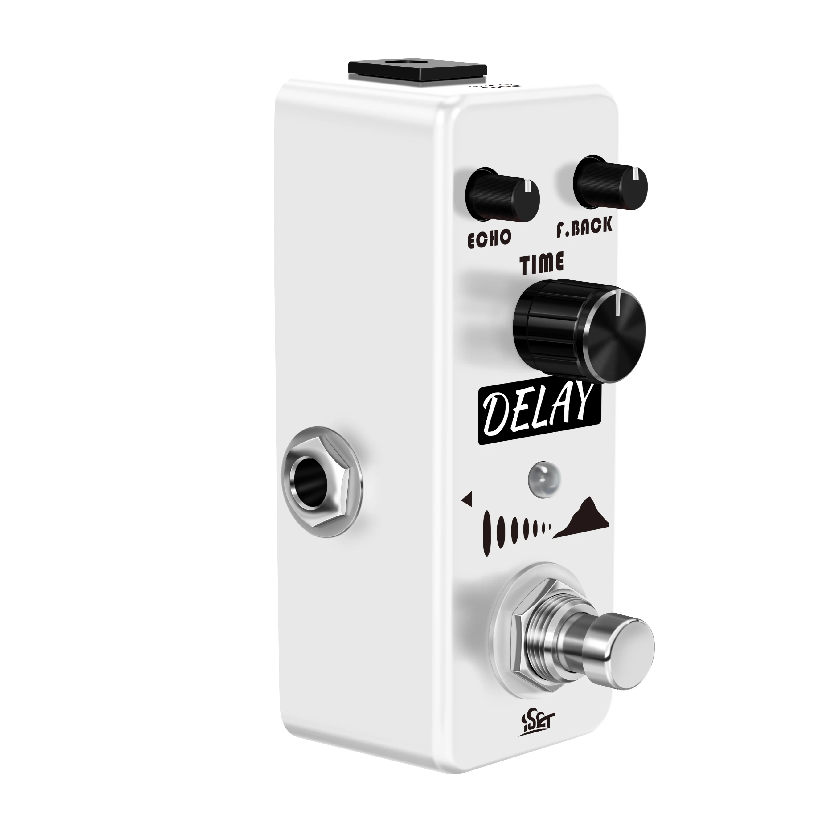ISET DL-03 Analog Delay Effect Pedal Guitar Pure Delay For Electric Guitar Bass True Bypass