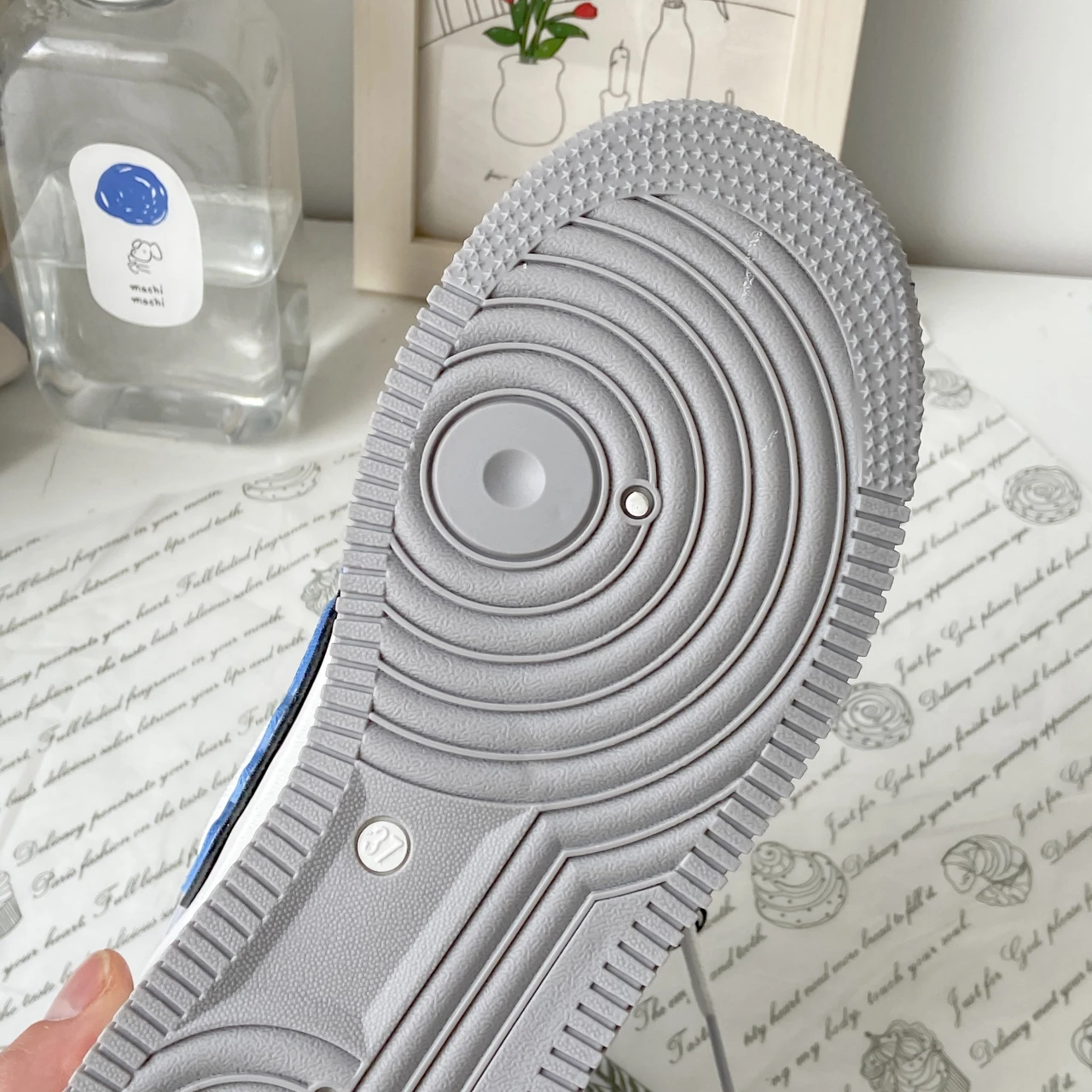 Spring New 2023 Women's Sneakers Haze Blue Love Breathable Students Casual Sports Shoes Women Couple Borads Shoes