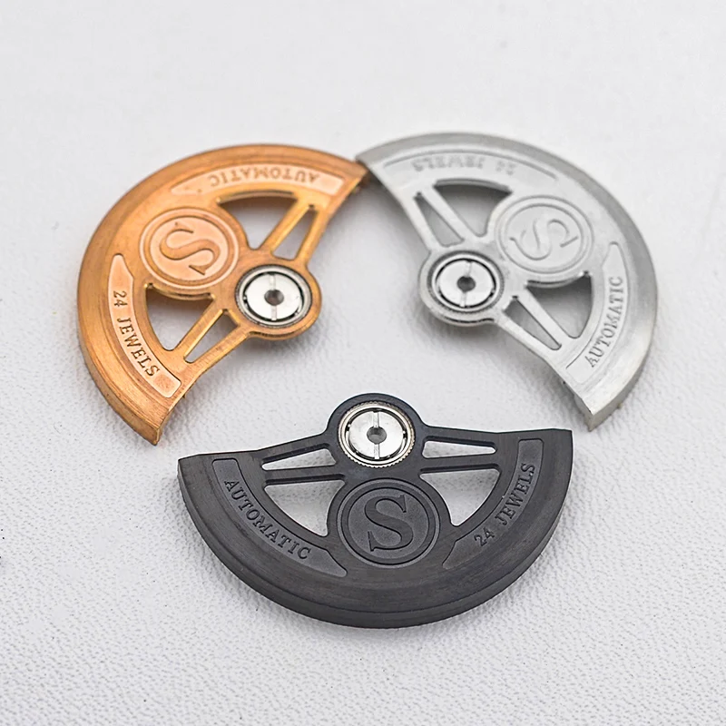 Mod S NH35 NH36 Movement Automatic Hammer Rotor Fit Seiko NH35 NH36 NH38 NH39 4R 6R NE Movement Oscillating Weight Repair Parts