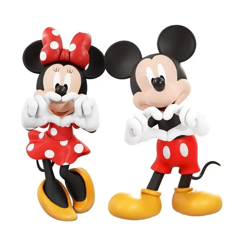 

Disney Mickey Minnie animation peripheral cartoon figures creative cute desktop ornaments kawaii models holiday gifts wholesale