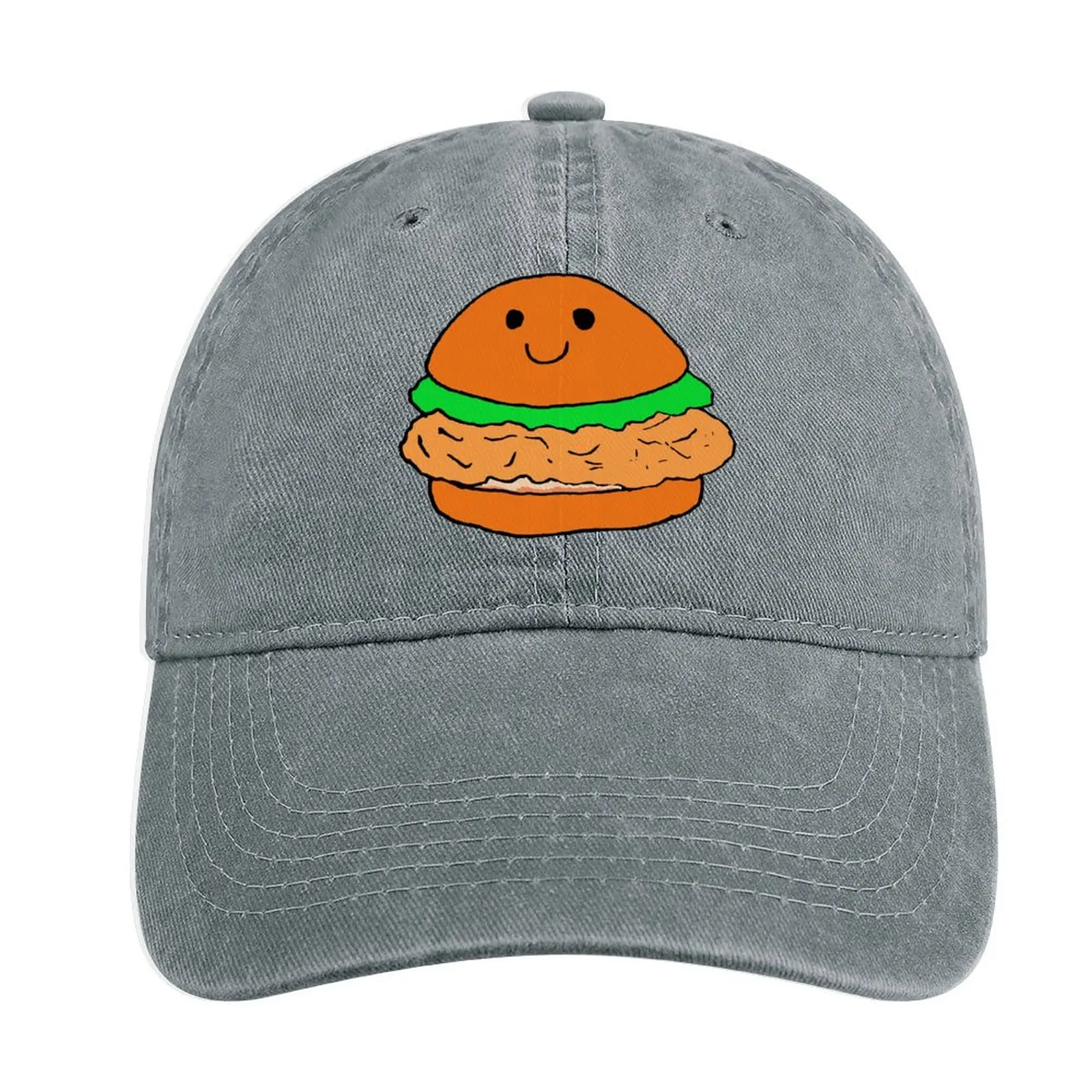 

Fried Chicken Sandwich Cowboy Hat Uv Protection Solar Hat fashionable Men Caps Women'S