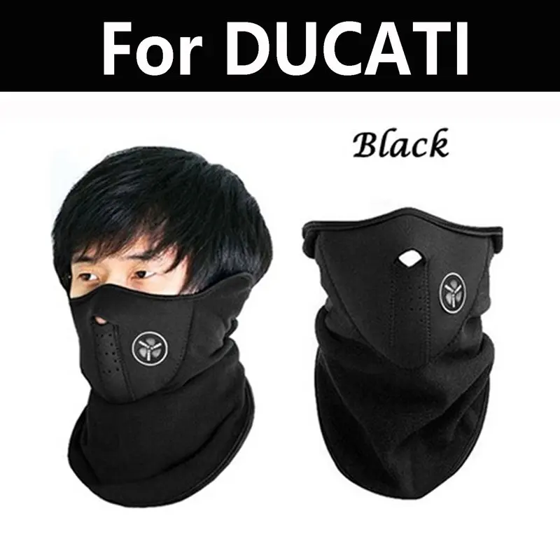 Motorcycle soft dust mask warm and windproof collar For Ducati MONSTER
