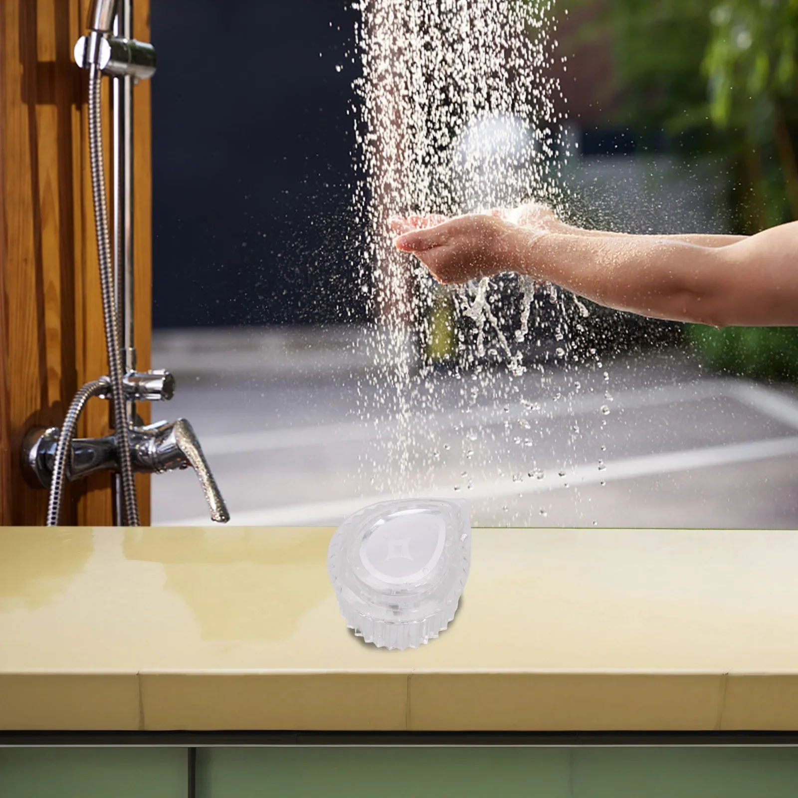 Acrylic Tub Faucet Handle Kit 1PCS for 100710 Tub And Shower System Transparent Single Handle Shower Knob Replacement